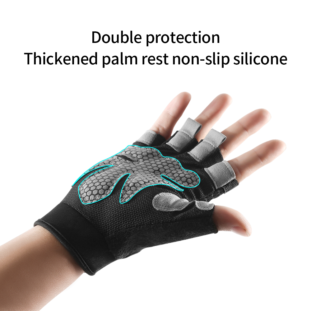 Workout Glove Gym - Rękawiczki z półpalcami Gym Fitness antypoślizgowe
