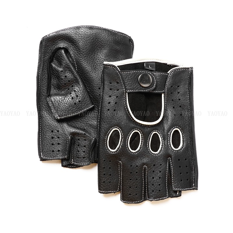 Workout Glove Gym - Najwyższa jakość prawdziwa czysta skóra rękawiczki