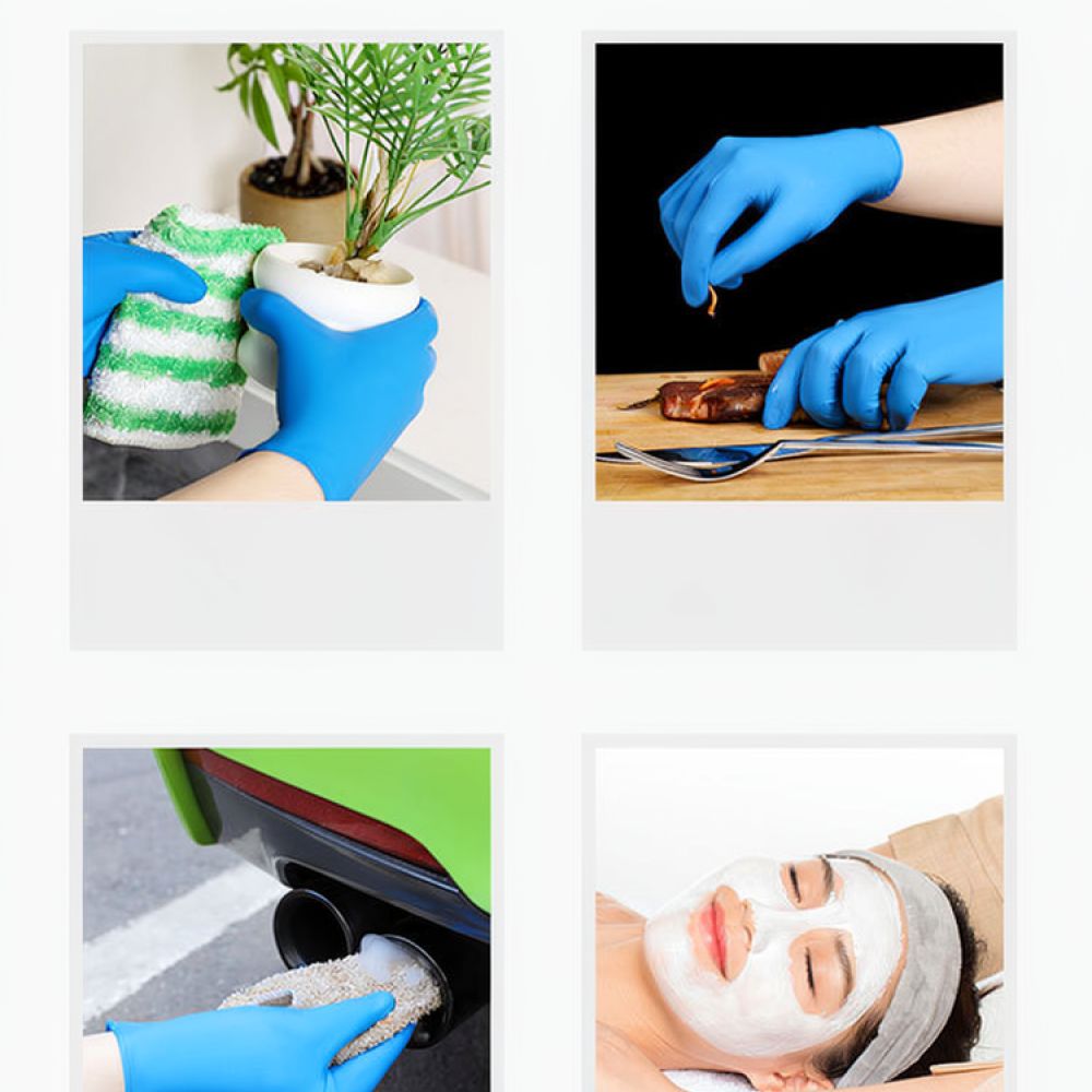 Antypoślizgowe, jednorazowe rę – Exam Glove Nitrile recenzja i cena