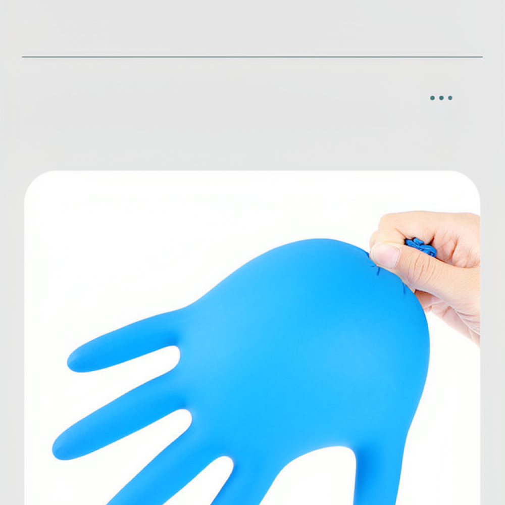 Antypoślizgowe, jednorazowe rę – Exam Glove Nitrile recenzja i cena