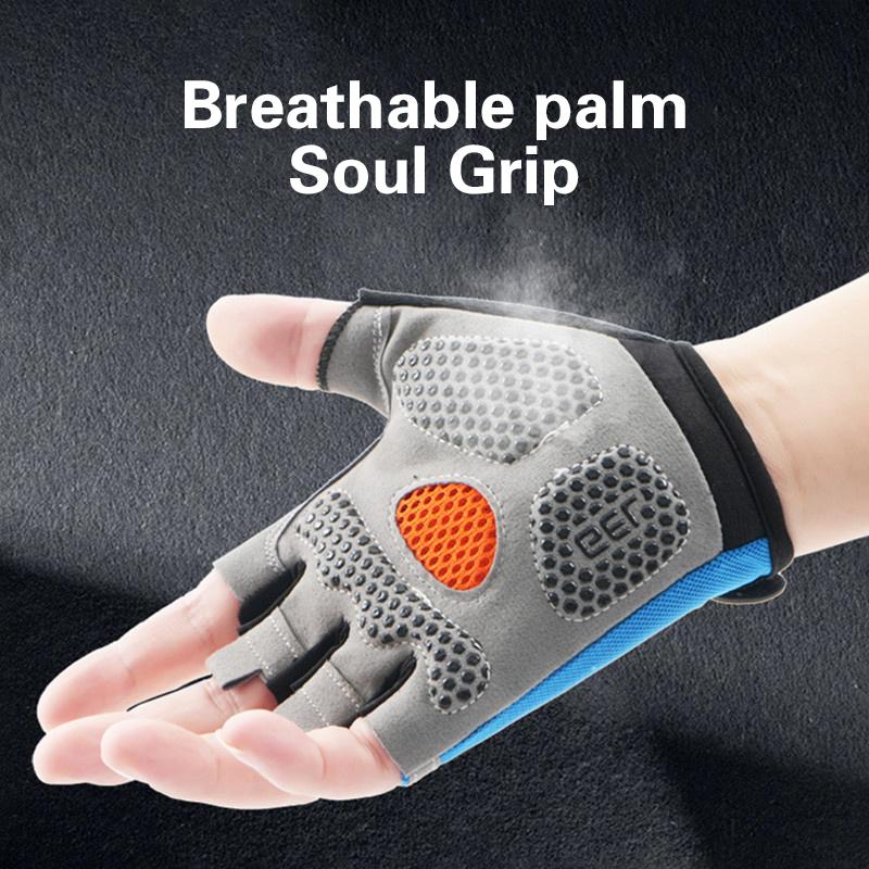 1 Para Rękawic Rowerowych Bez  – Fingerless Glove Knit recenzja i cena